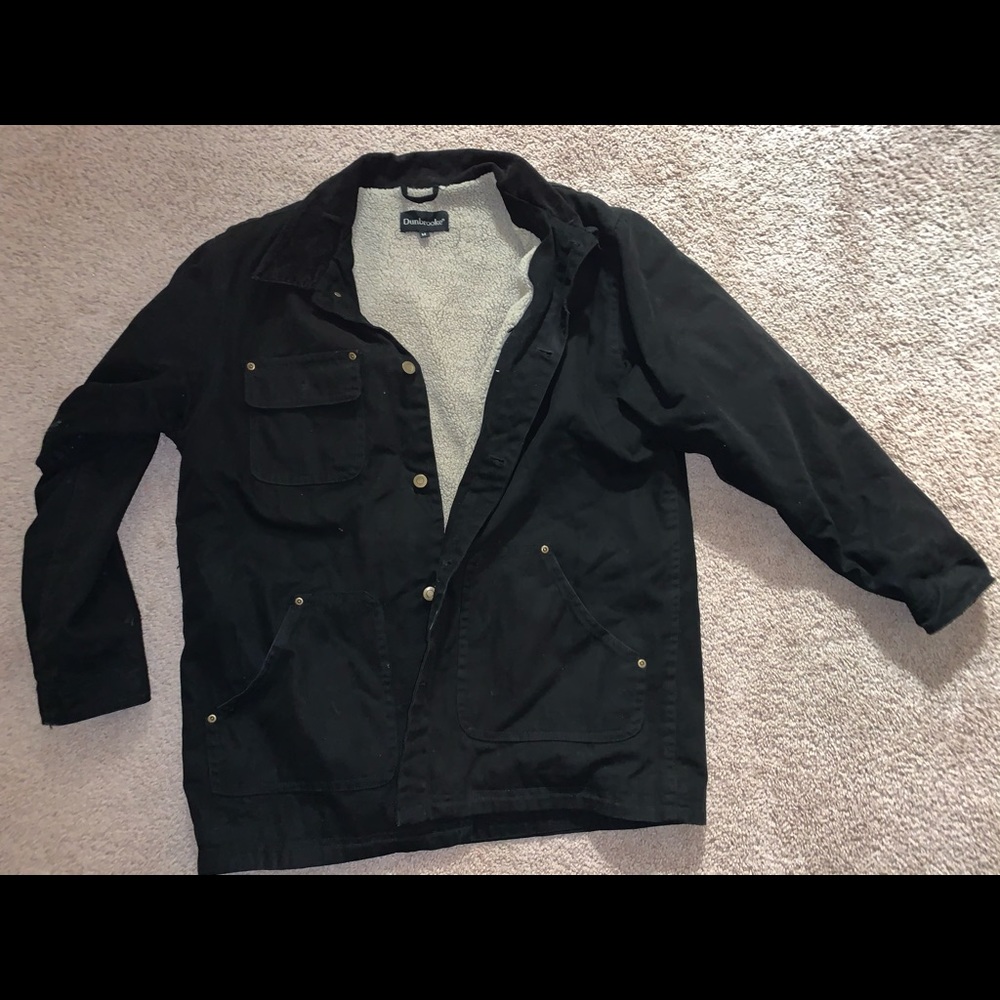 Black Men’s Oversized Shacket